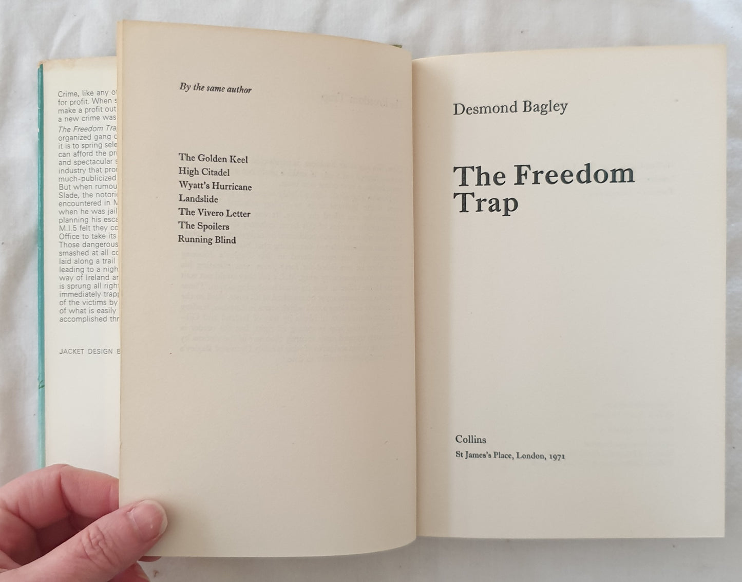 The Freedom Trap by Desmond Bagley