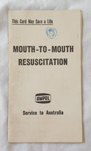 Load image into Gallery viewer, Mouth-To-Mouth Resuscitation Ampol Community Safety Card