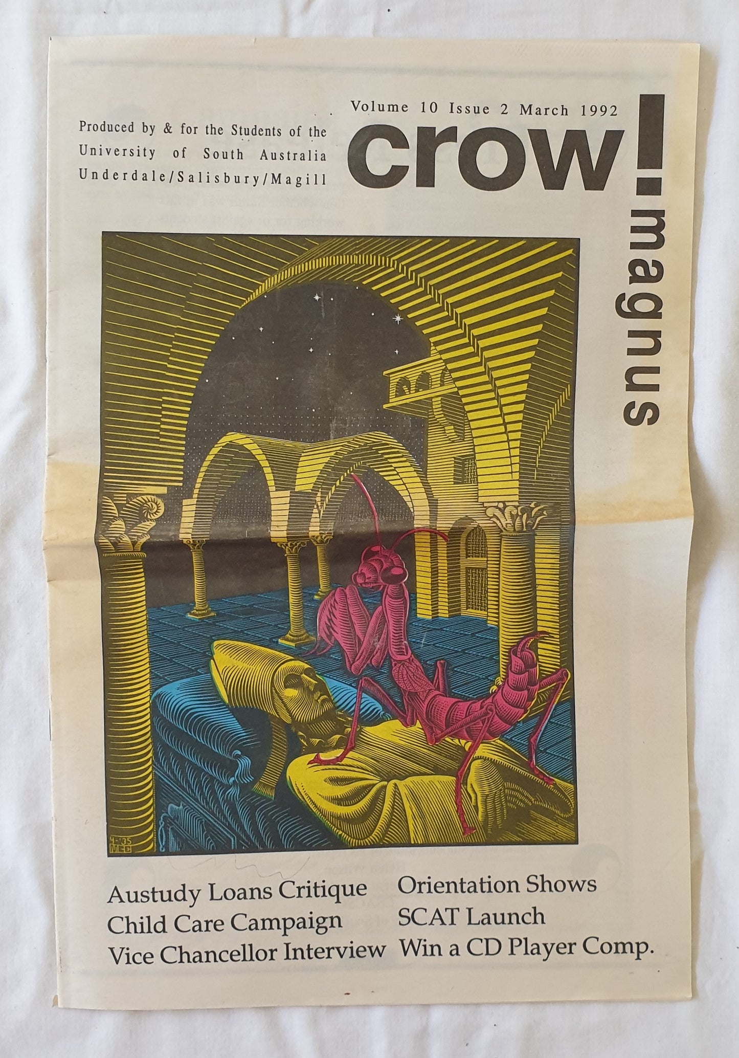 Crow Magnus  Volume 10 Issue 2 March 1992