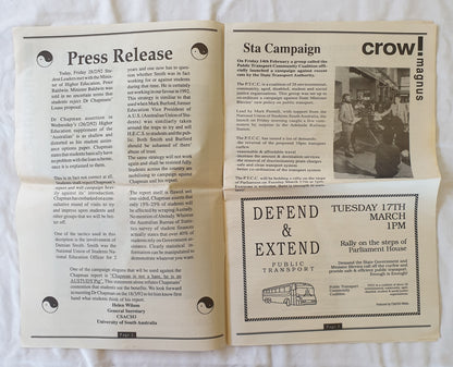 Crow Magnus  Volume 10 Issue 2 March 1992