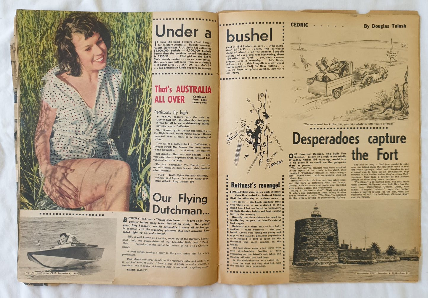 Australasian Post  December 4 1958