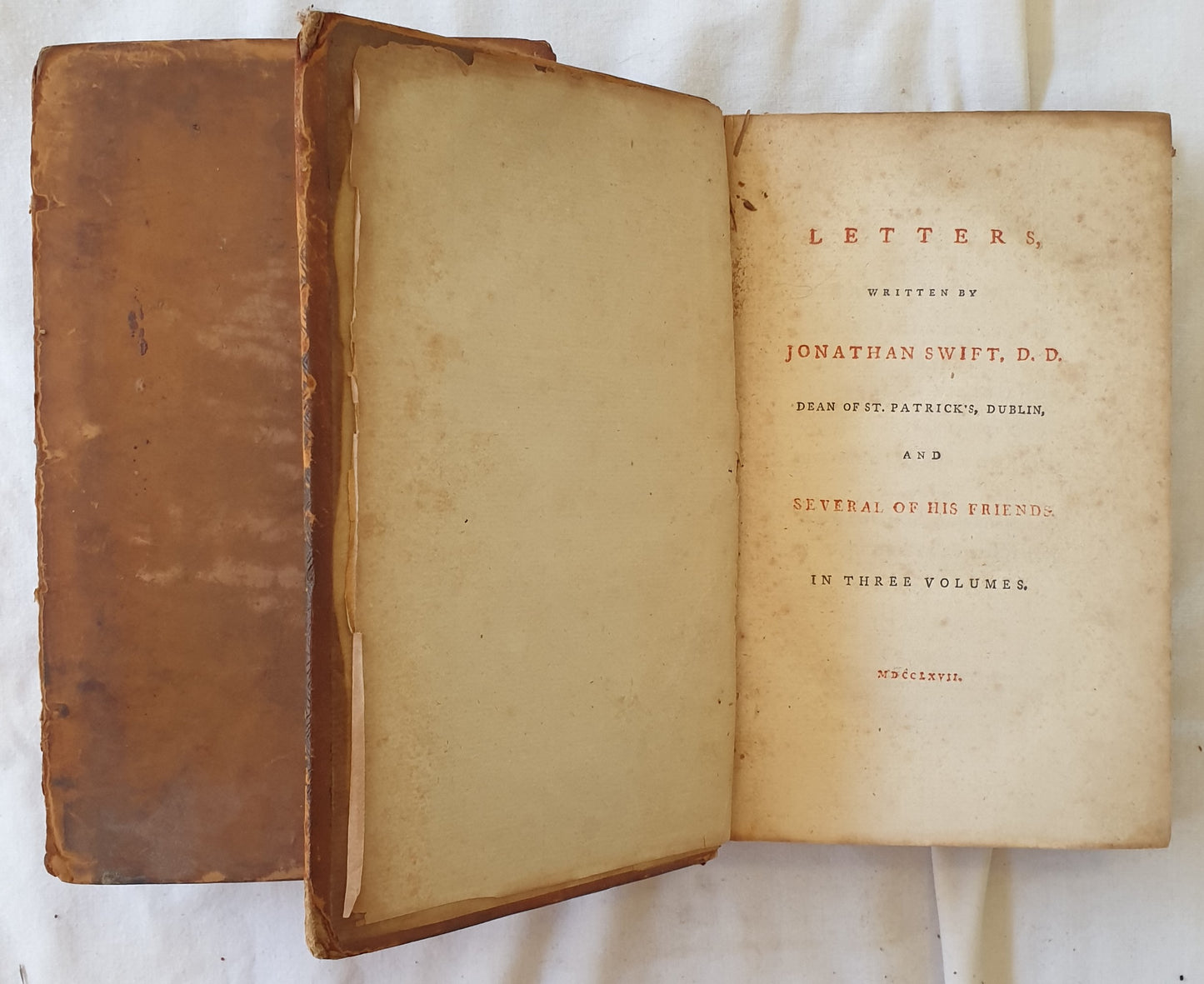 Letters, Written by Jonathan Swift, D. D.