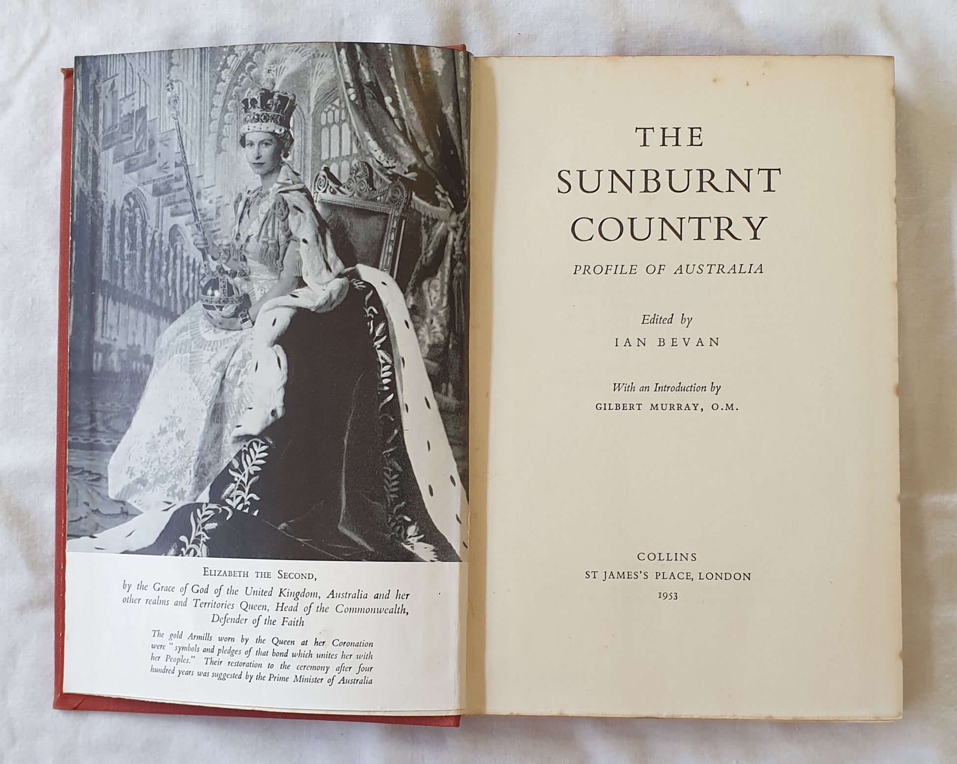The Sunburnt Country Edited by Ian Bevan