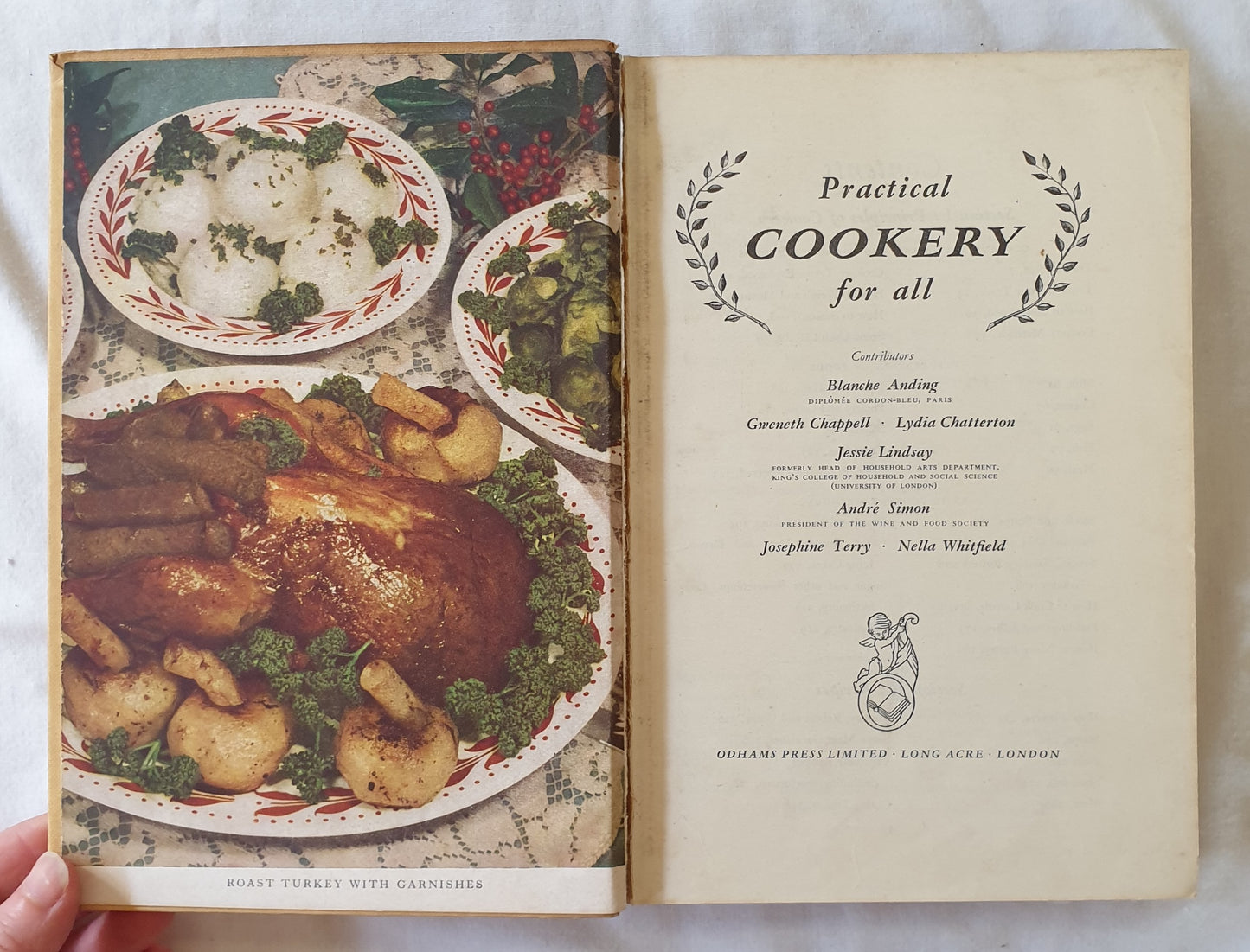 Practical Cookery for All  by Blanche Anding, Gweneth Chappell, Lydia Chatterton, Jessie Lindsay, Andre Simon, Josephine Terry, Nella Whitfield