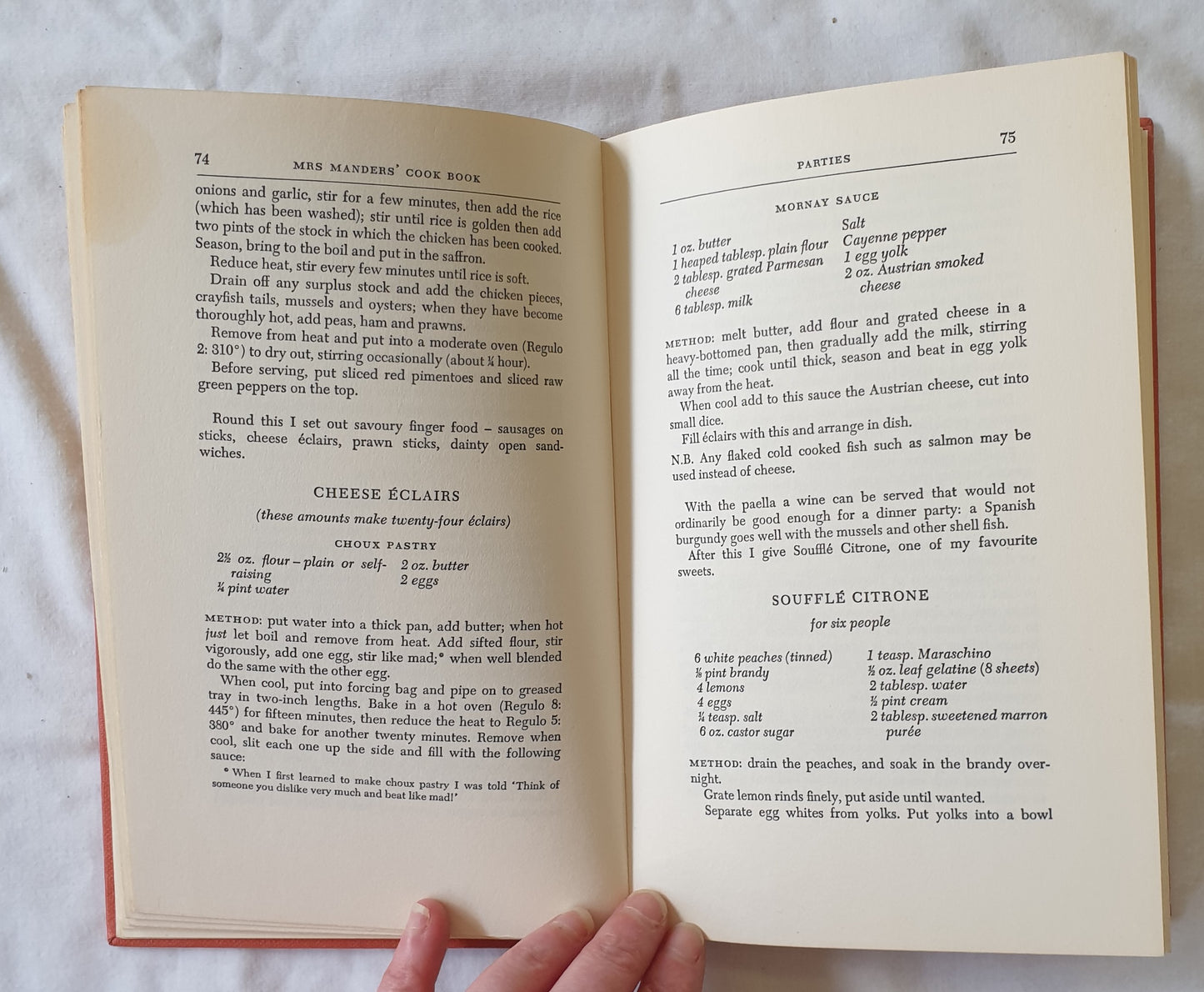 Mrs Manders’ Cookbook by Olga Sarah Manders