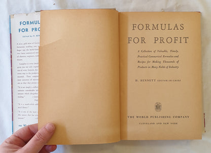 Formulas For Profit Compiled by H. Bennett