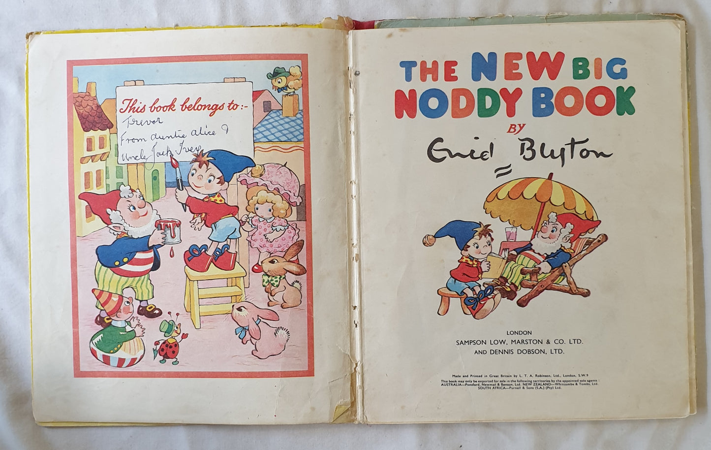 The New Big Noddy Book by Enid Blyton