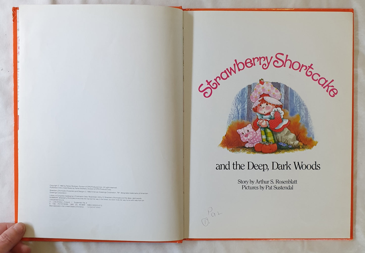 Strawberry Shortcake and the Deep Dark Woods by Arthur S. Rosenblatt