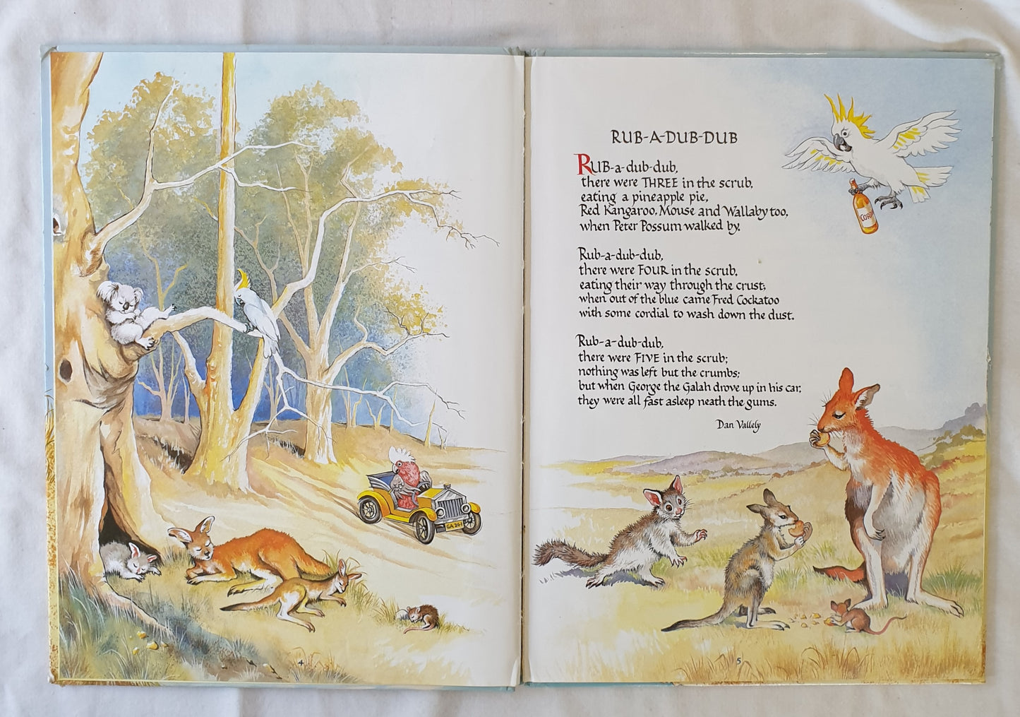 Australian Poems To Read To The Very Young