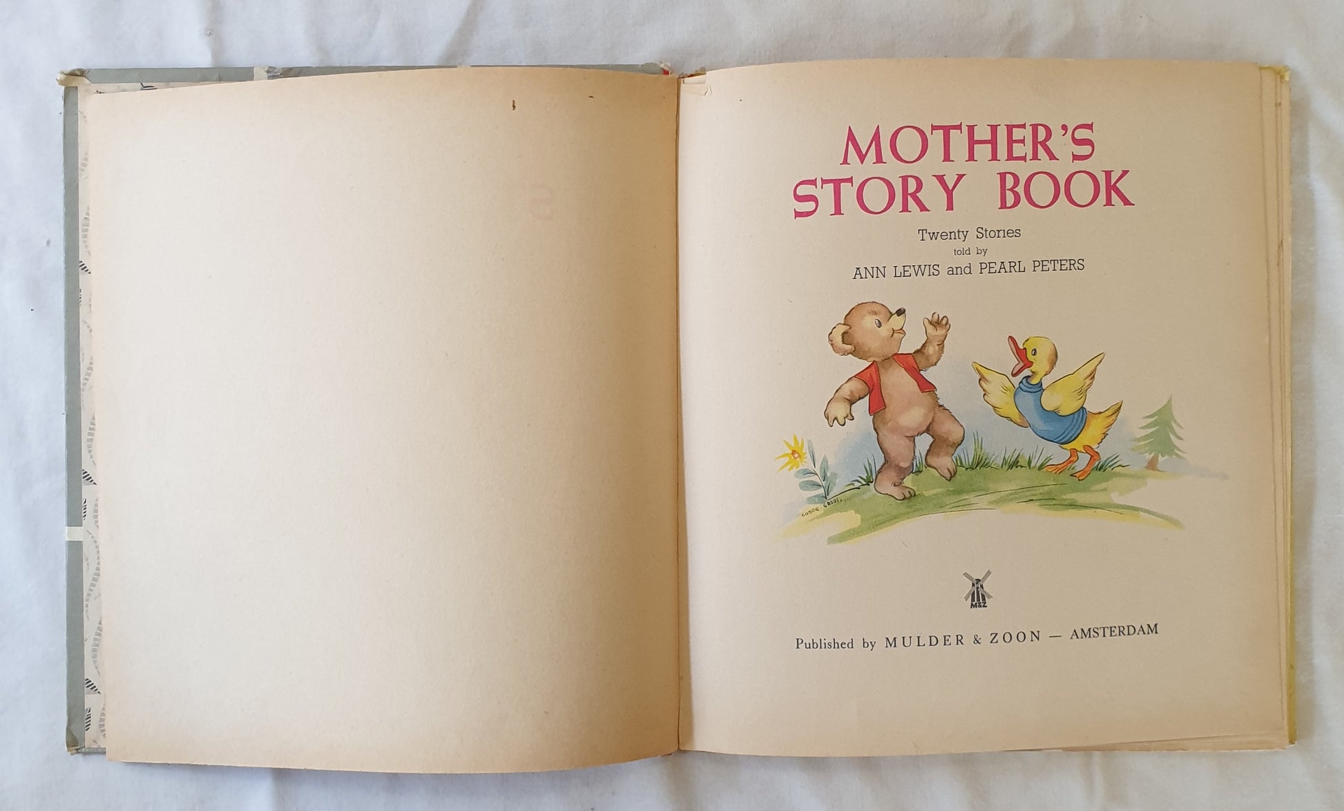Mother’s Story Book Twenty Stories Told by Ann Lewis and Pearl Peters