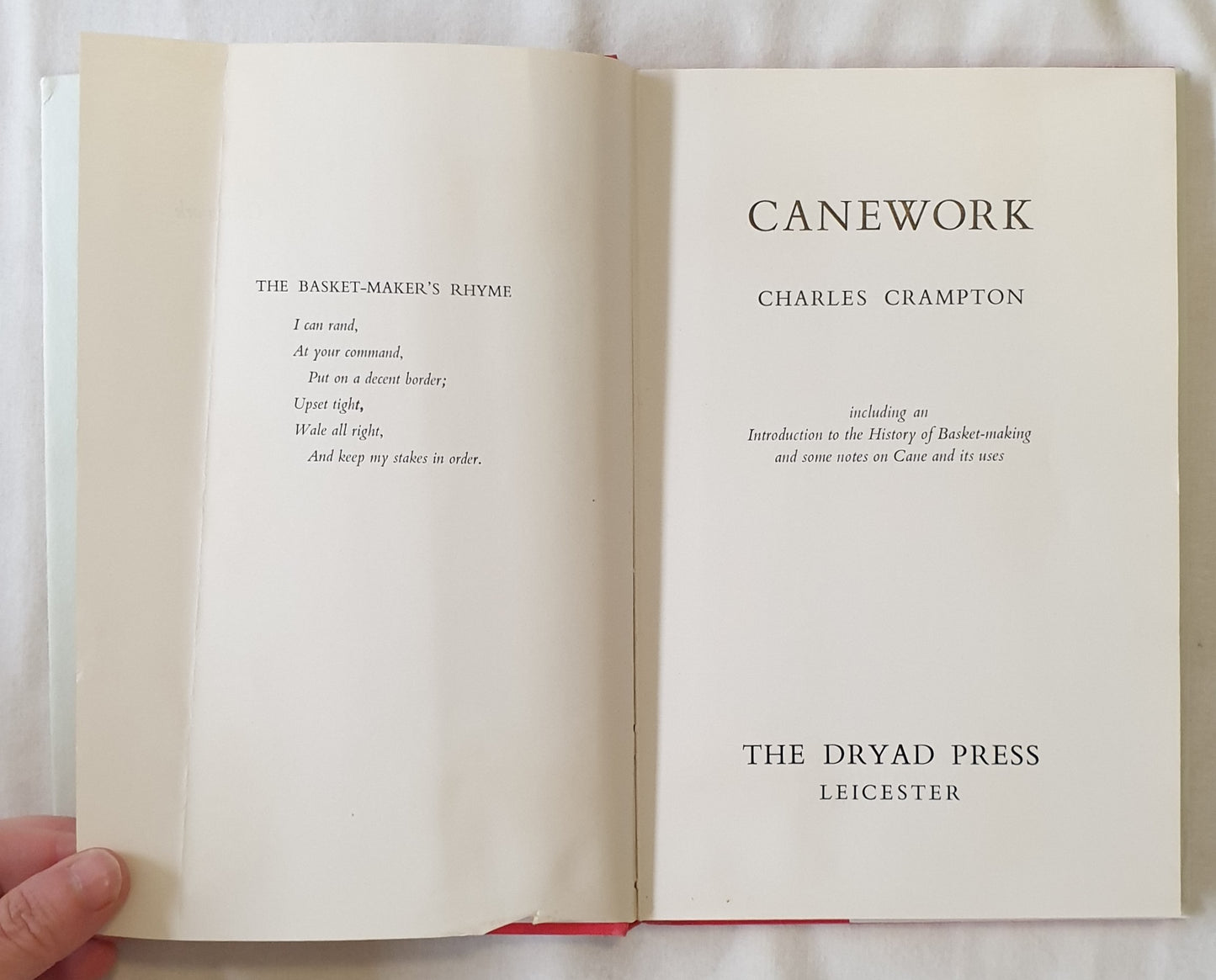 Canework by Charles Crampton