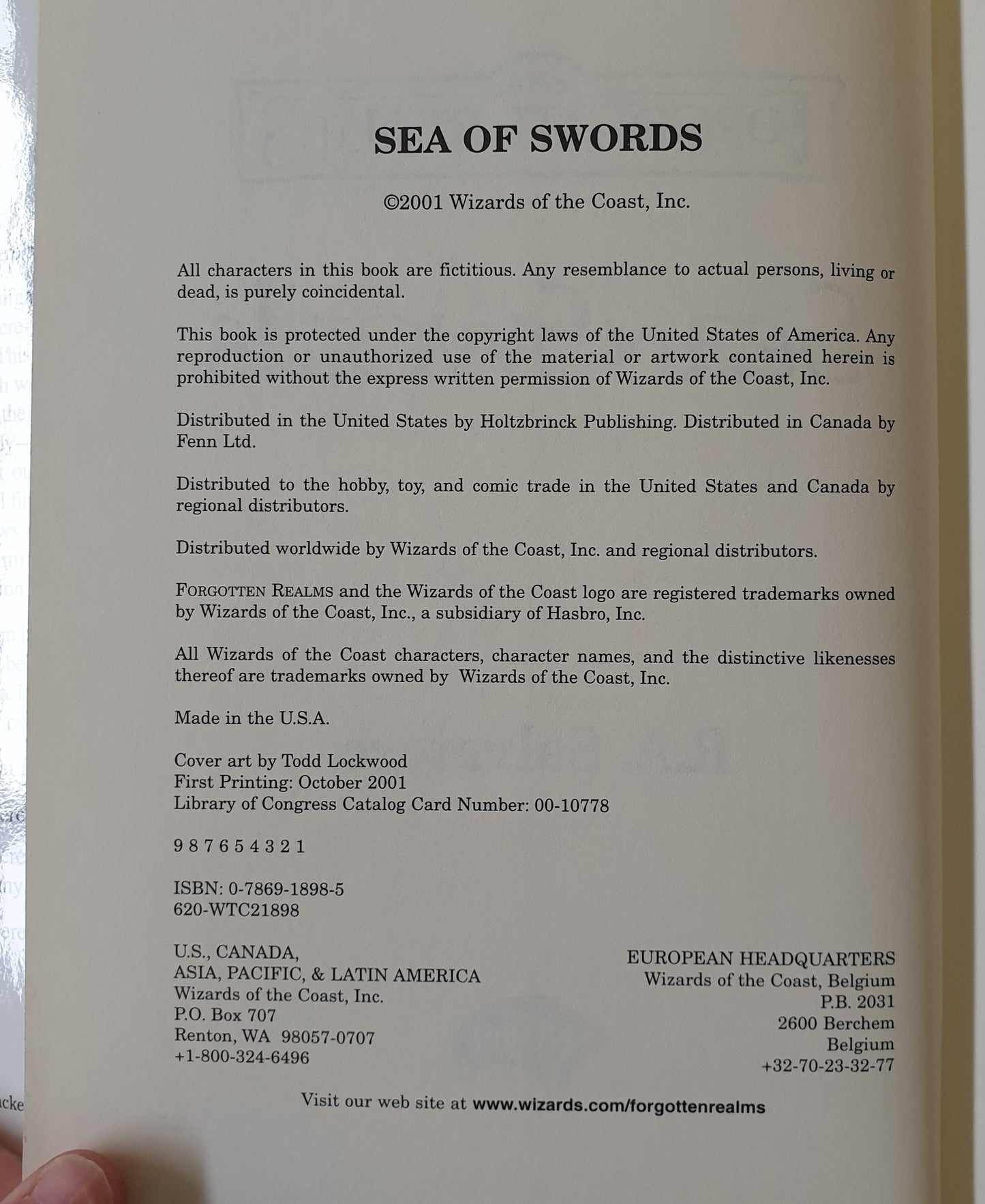 Sea of Swords by R. A. Salvatore