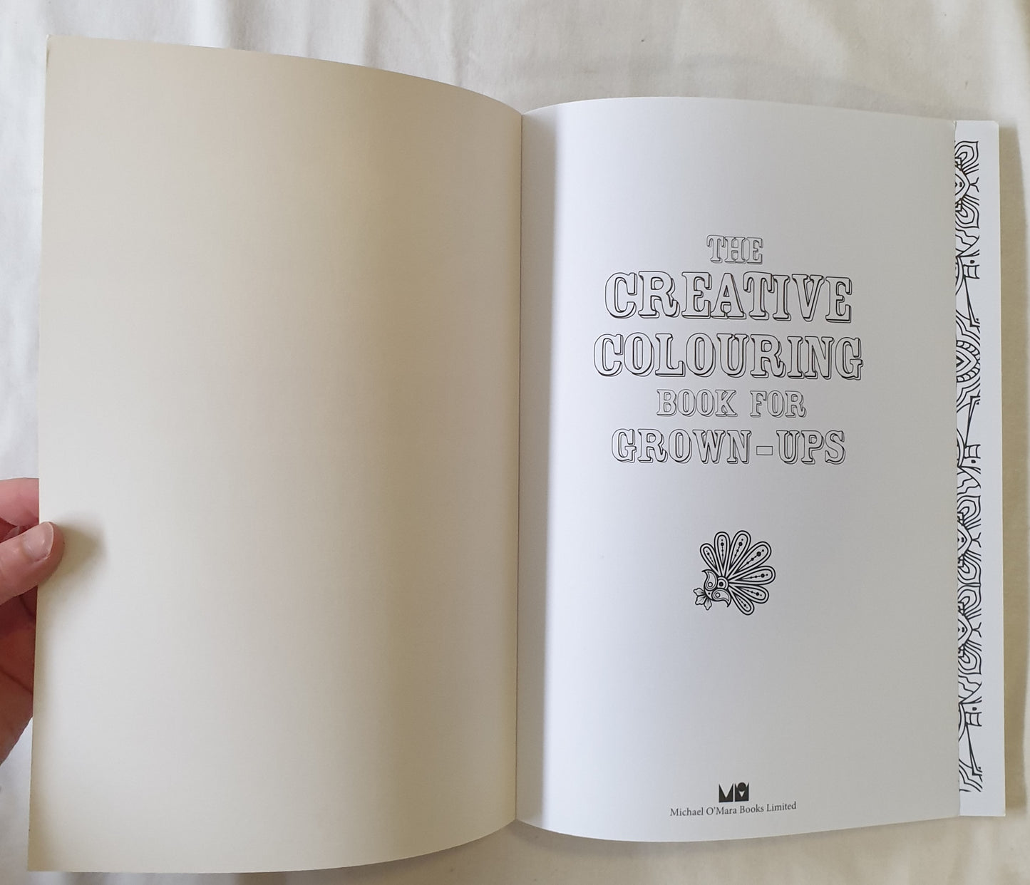 The Creative Colouring Book For Grown-Up by Michael O’Mara Books