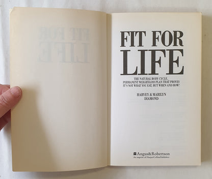 Fit For Life by Harvey & Marilyn Diamond
