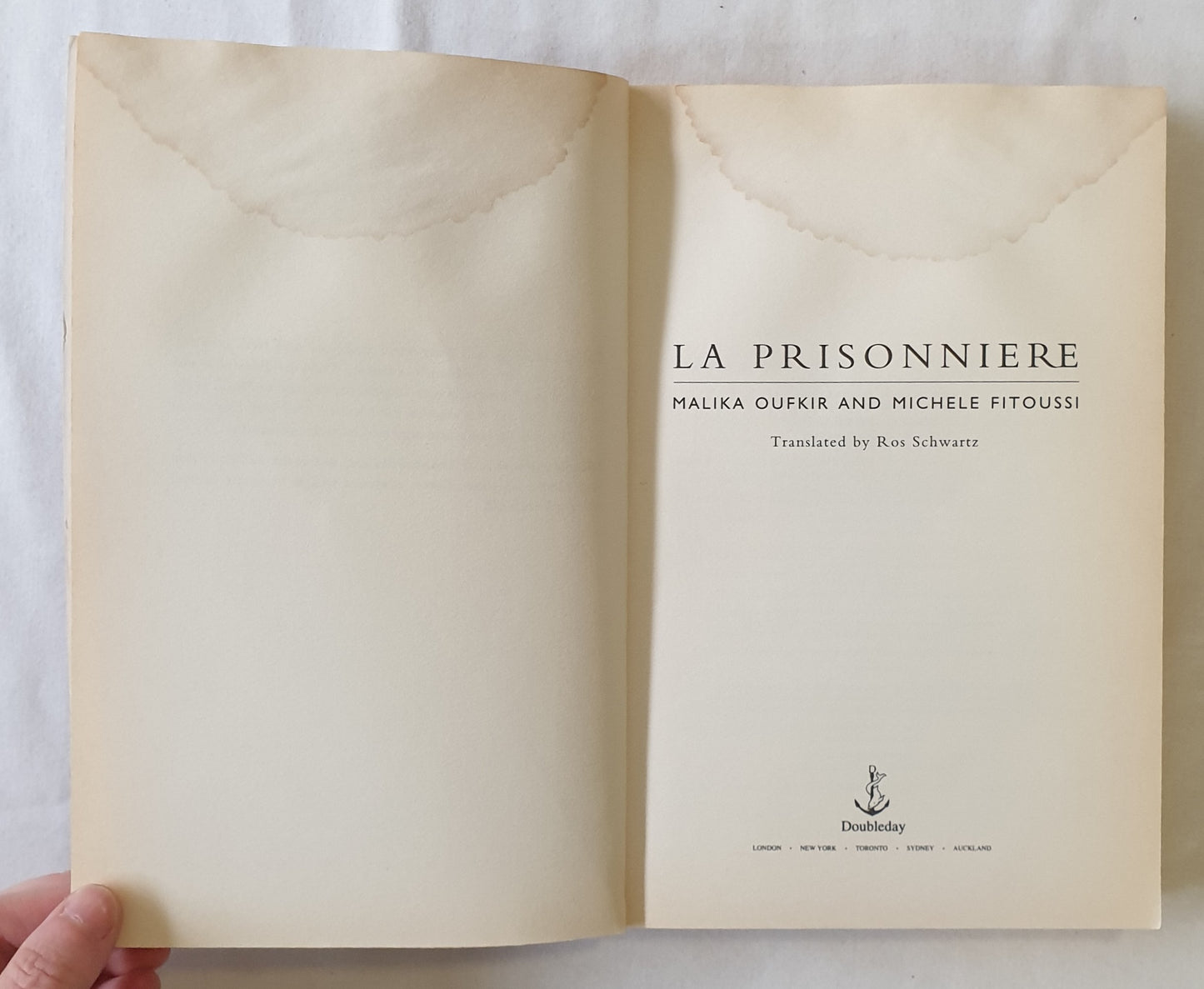 La Prisonniere by Malika Oufkir and Michele Fitoussi