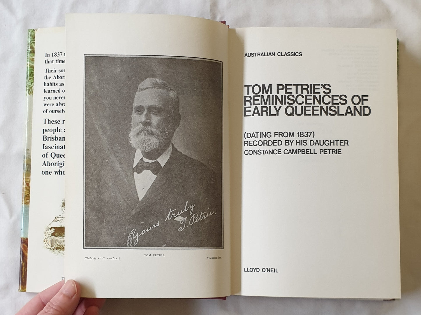 Tom Petrie’s Reminiscences of Early Queensland by Constance Campbell Petrie
