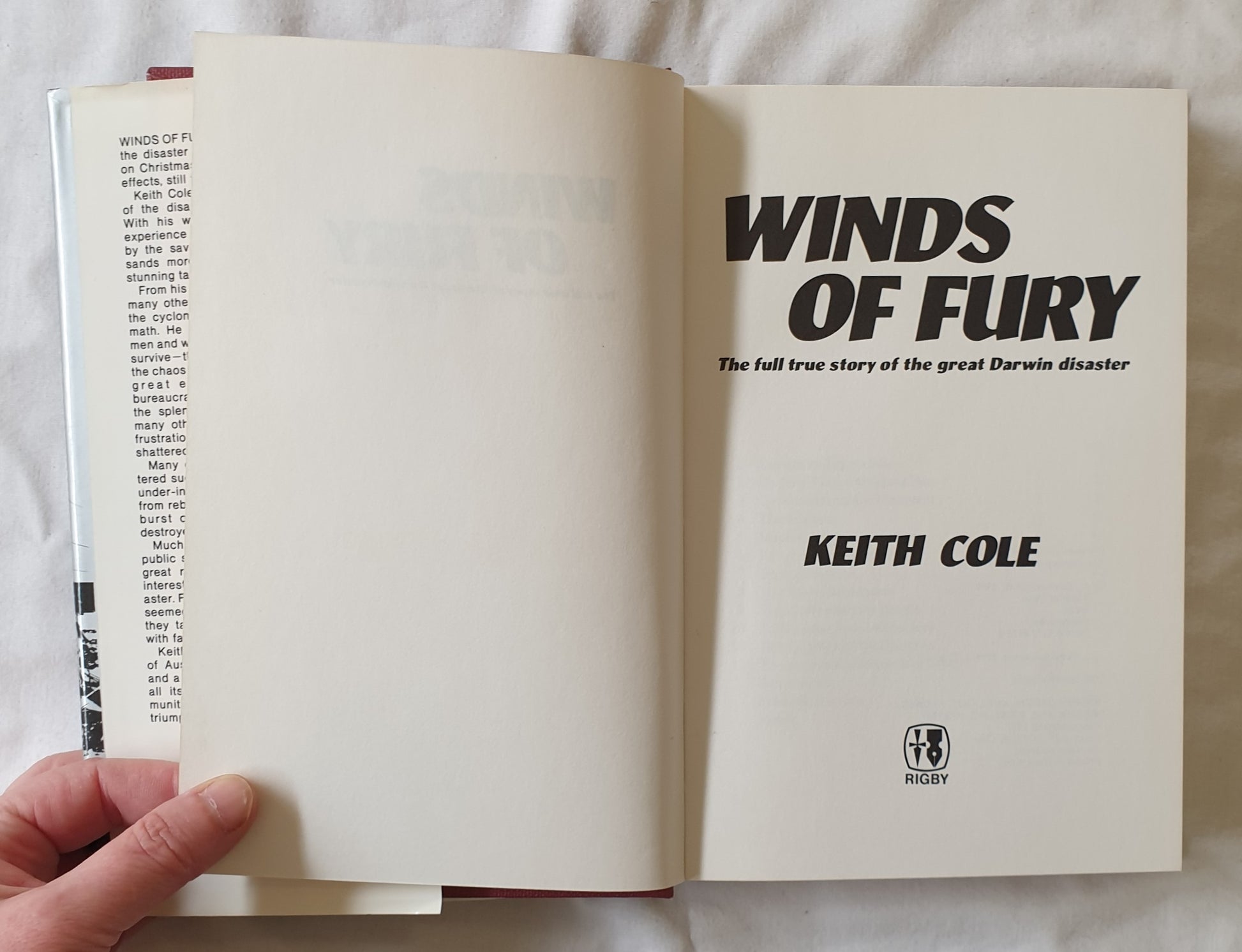 Winds of Fury by Keith Cole