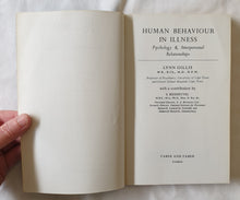 Load image into Gallery viewer, Human Behaviour in Illness by Lynn Gillis