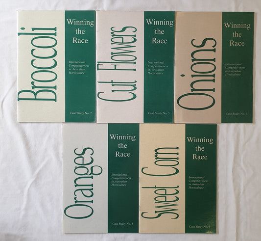 Winning the Race International Competitiveness in Australian Horticulture by D Pullar, R Cadman, I Lewis and P Morey