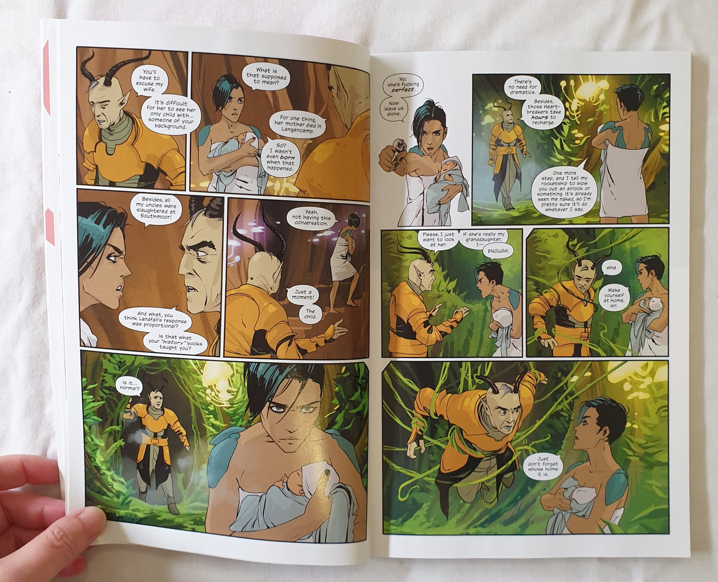 Saga Volume Two by Brian K. Vaughan and Fiona Staples