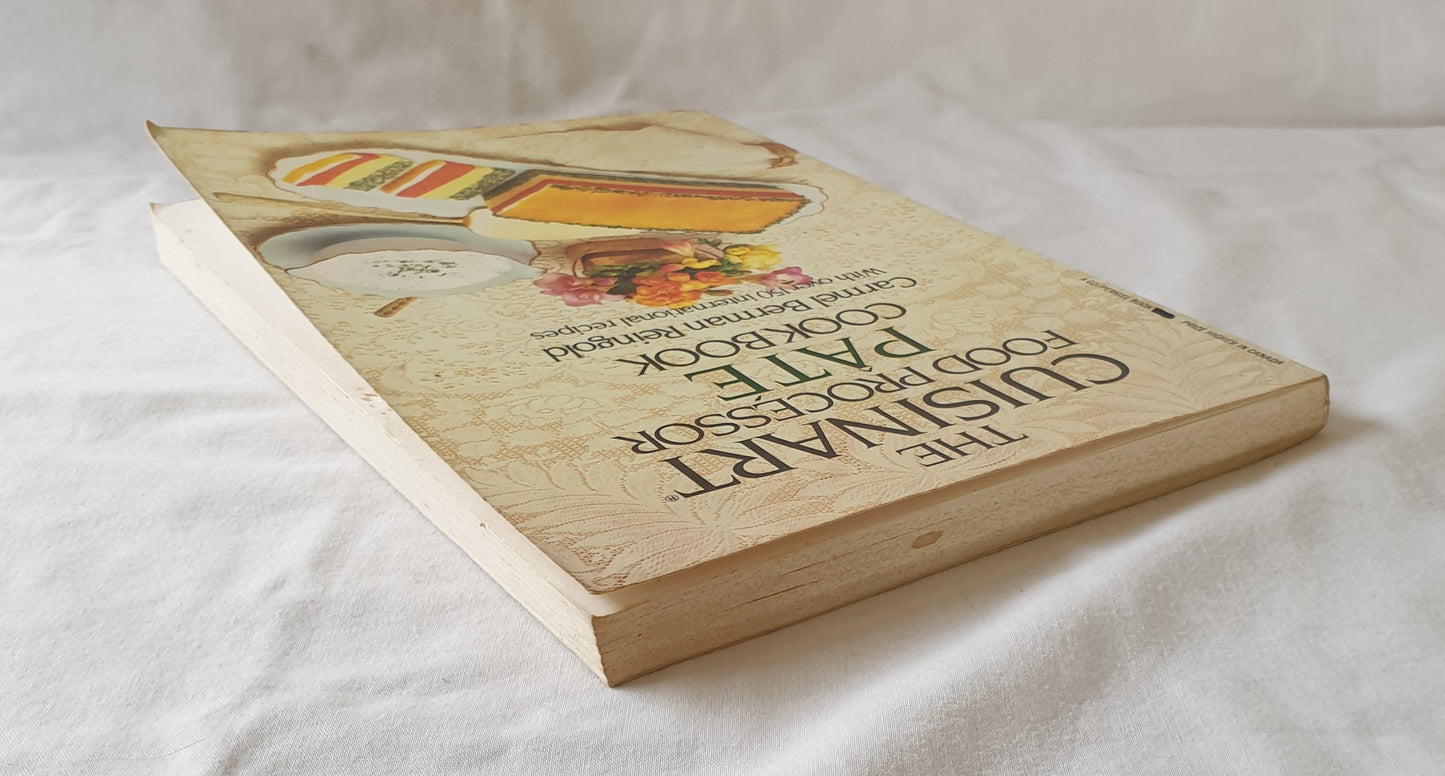 The Cuisinart Food Processor Pate Cookbook by Carmel Berman Reingold