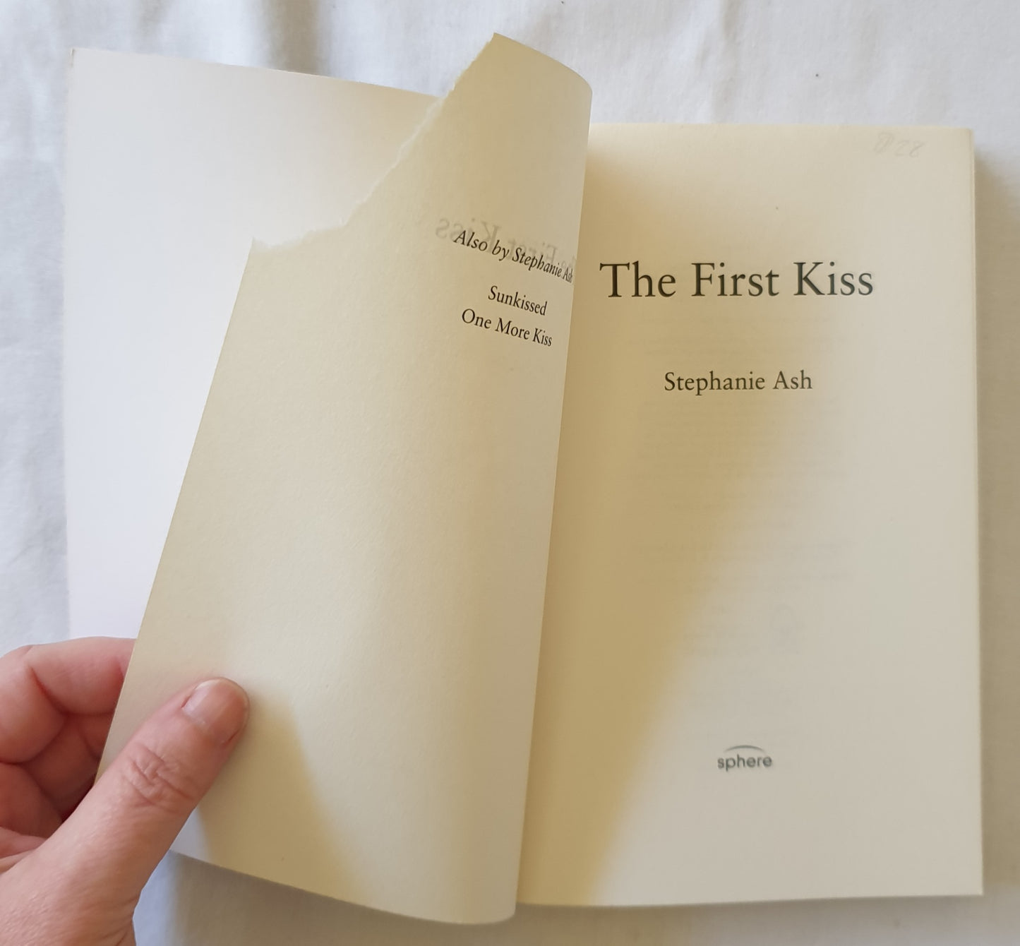 The First Kiss by Stephanie Ash