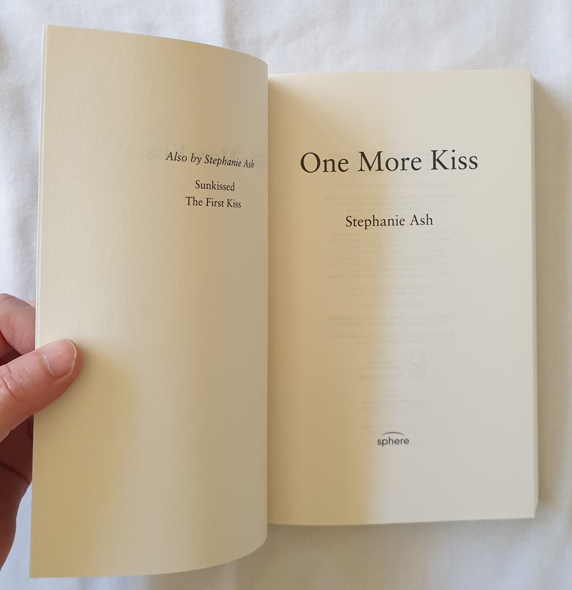 One More Kiss by Stephanie Ash