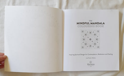 The Mindful Mandala Colouring Book by Lisa Tenzin-Dolma