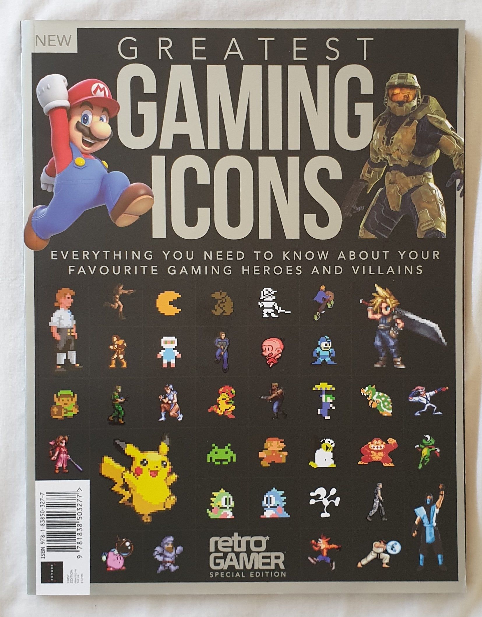 Greatest Gaming Icons  Everything you need to know about your Favourite Gaming Heroes and Villains  Retro Gamer Magazine