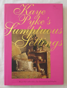 Kaye Pyke’s Sumptuous Settings  Beautiful embroidery for decoration and display  Photography by Neil Lorimer