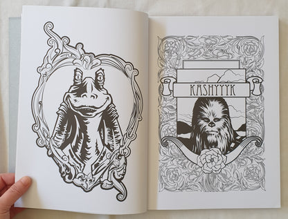 Star Wars Art Therapy Mindfulness Colouring