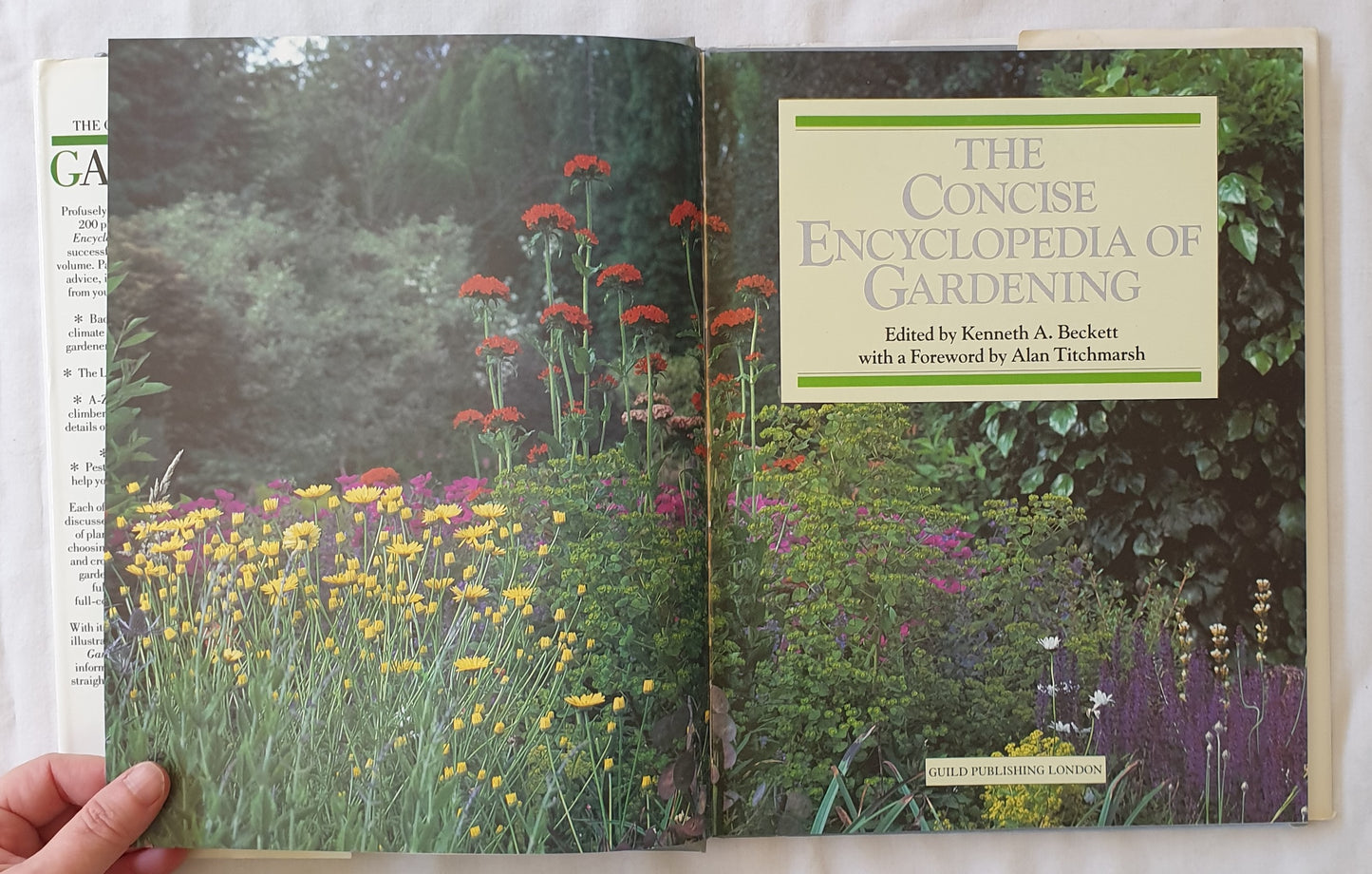 The Concise Encyclopedia of Gardening Edited by Kenneth A. Beckett