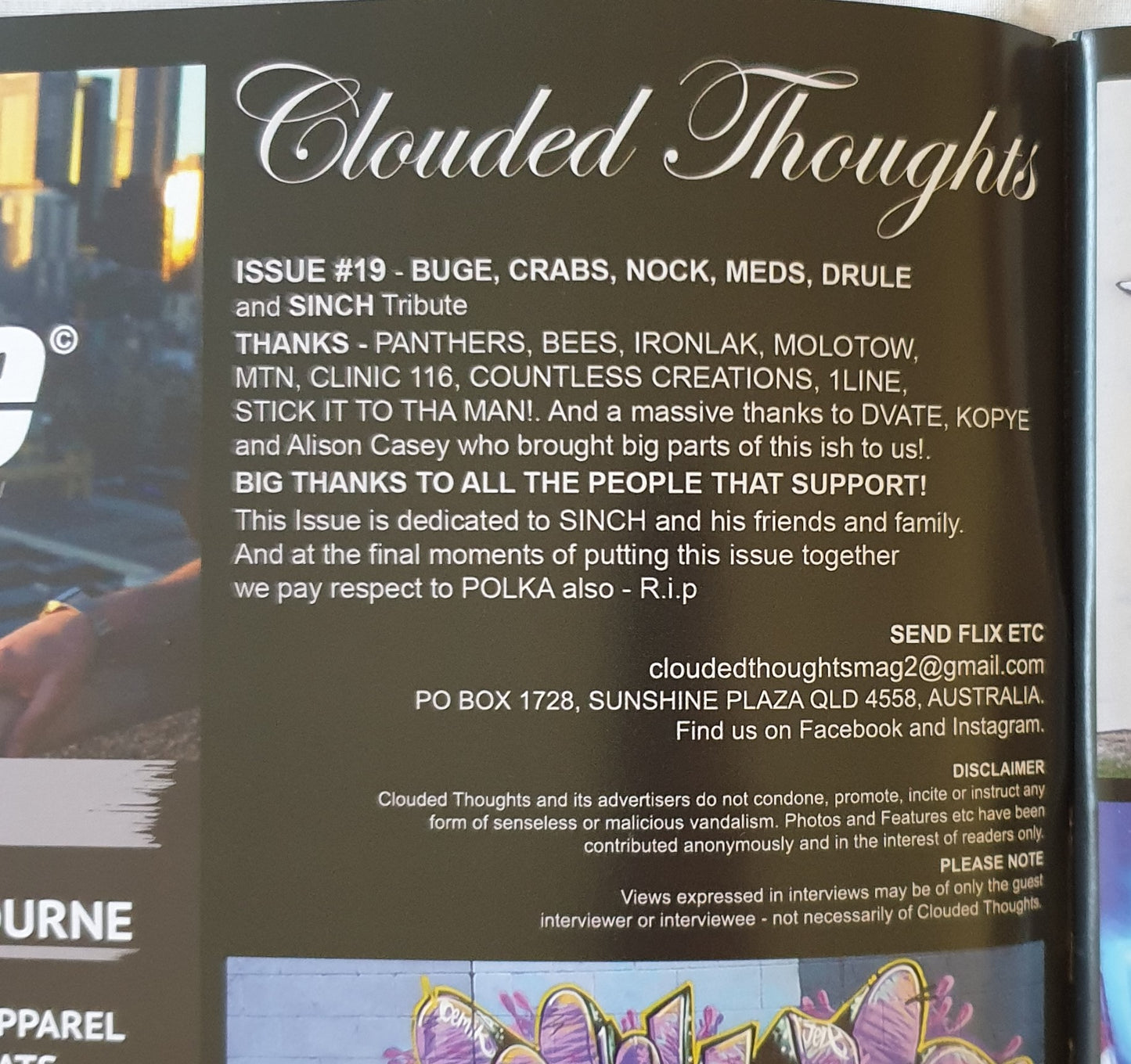Clouded Thoughts  Issue #19