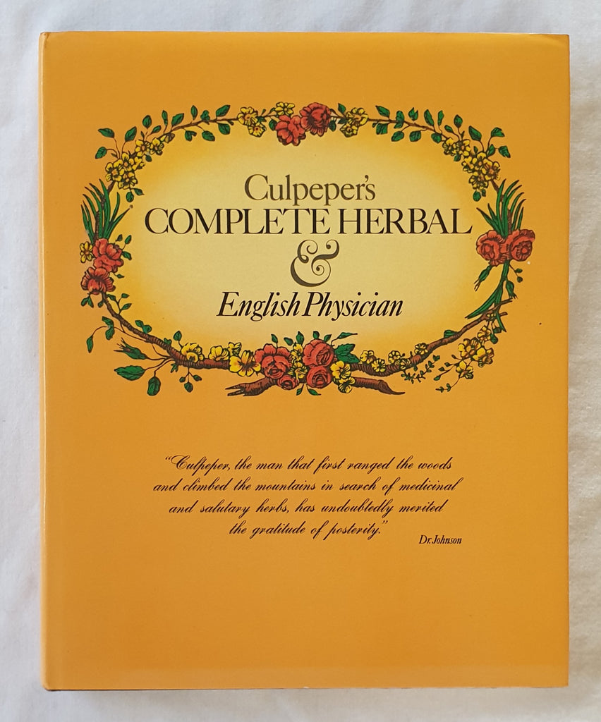 Culpeper's Complete Herbal and English Physician – Morgan's Rare Books