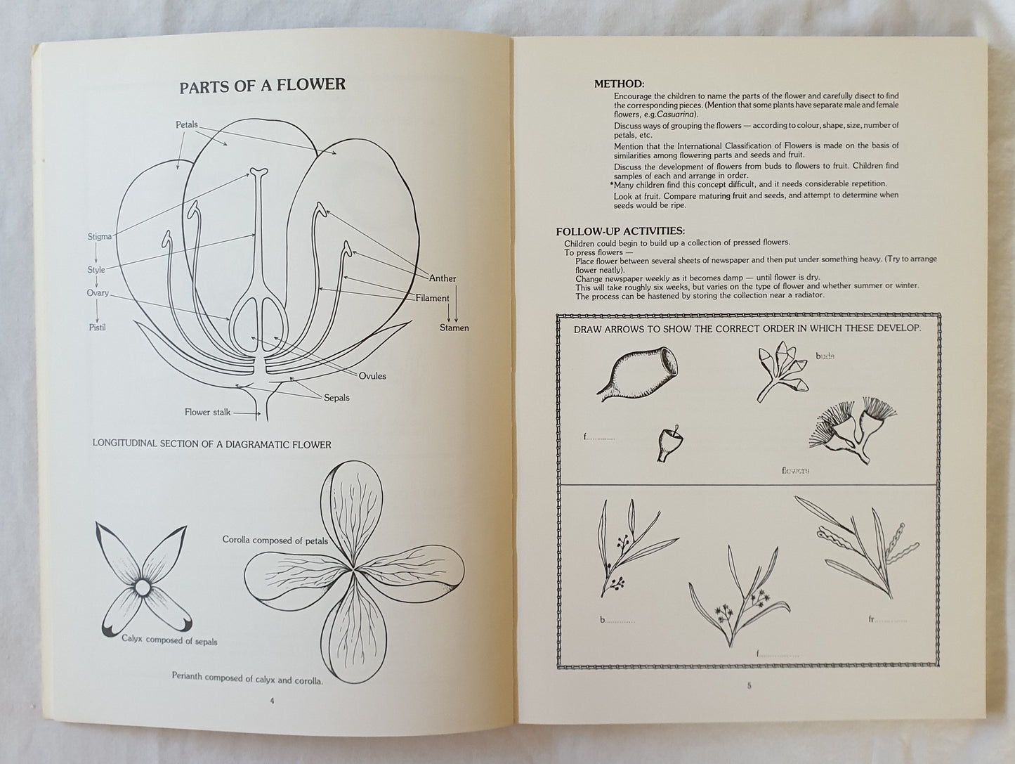 A Study Guide for Native Australian Plants by W. Ross, V. Anderson and J. Turner