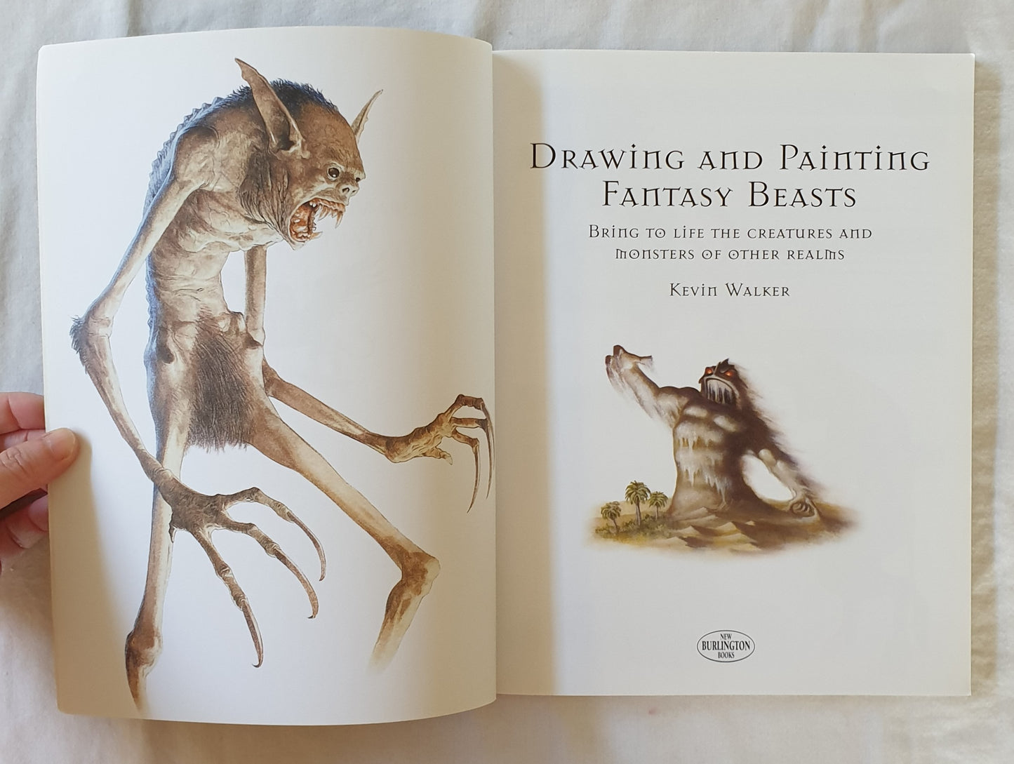 Drawing and Painting Fantasy Beasts by Kevin Walker