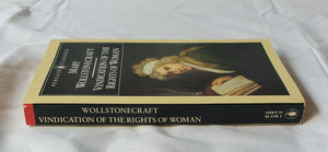 Vindication of the Rights of Woman by Mary Wollstonecraft