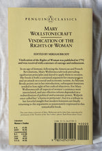 Load image into Gallery viewer, Vindication of the Rights of Woman by Mary Wollstonecraft