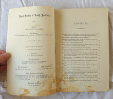 Load image into Gallery viewer, Transactions and Proceedings and Report of the Royal Society of South Australia  Vol. VIII  (For 1884-5)
