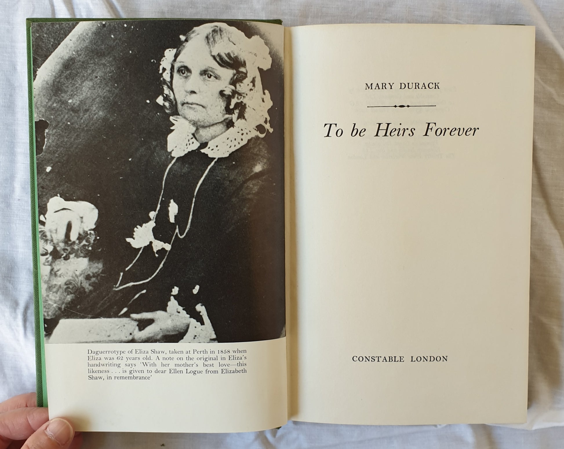 To be Heirs Forever by Mary Durack