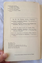 Load image into Gallery viewer, A Short System of Qualitative Analysis by R. M. Caven