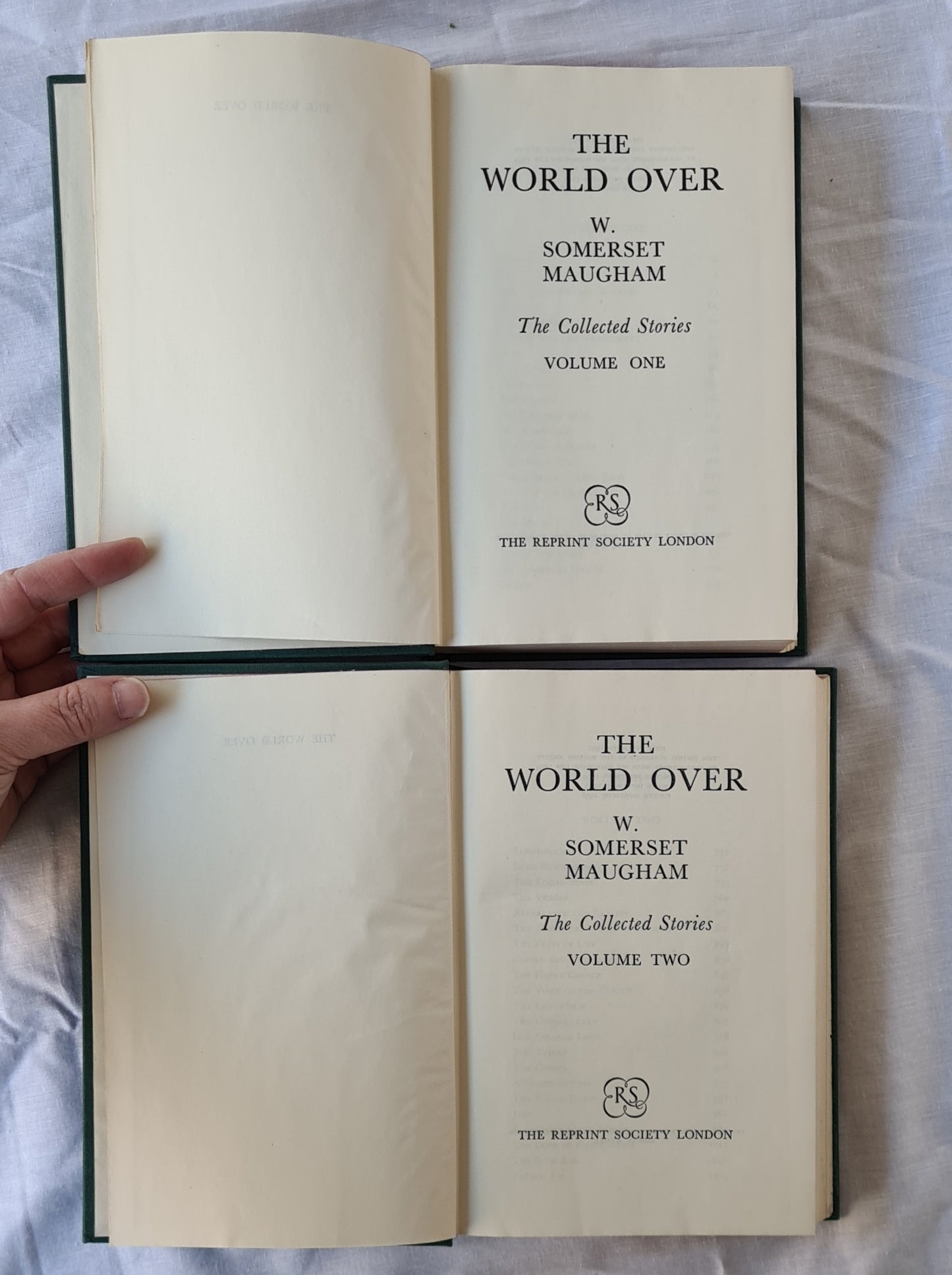 The World Over by W. Somerset Maugham