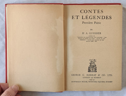 Contes Et Legendes by H. A. Guerber