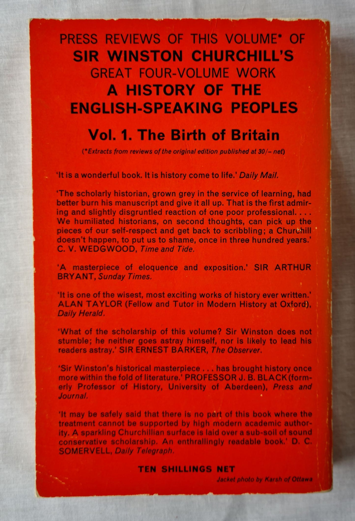A History of the English-Speaking Peoples by Winston S. Churchill