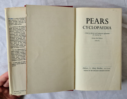 Pears Cyclopaedia by L. Mary Barker