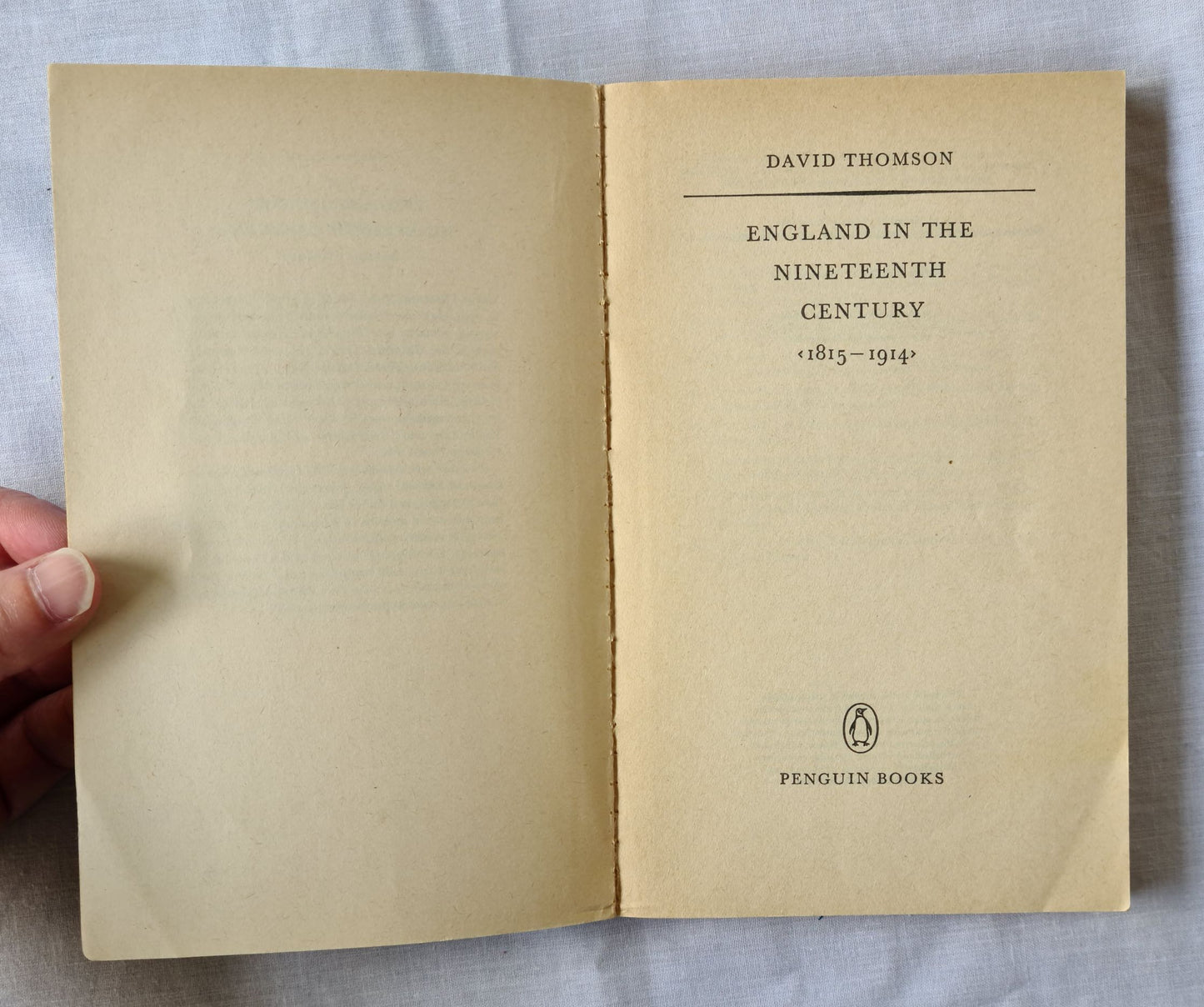 England in the Nineteenth Century by David Thomson