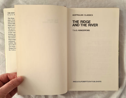 The Ridge and the River by T. A. G. Hungerford