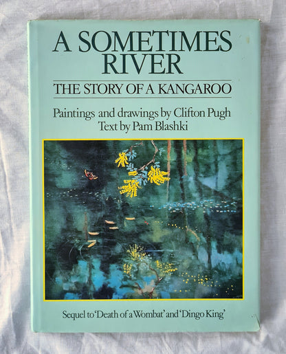 A Sometimes River  The Story of A Kangaroo  by Pam Blashki  Paintings and Drawings by Clifton Pugh