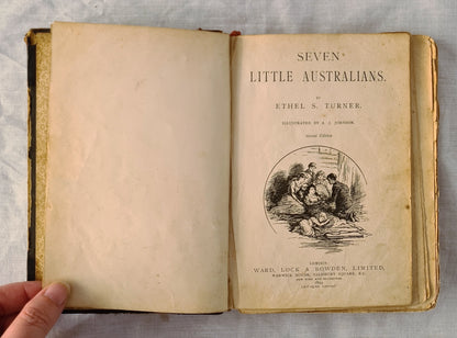 Seven Little Australians  by Ethel S. Turner  Illustrated by A. J. Johnson