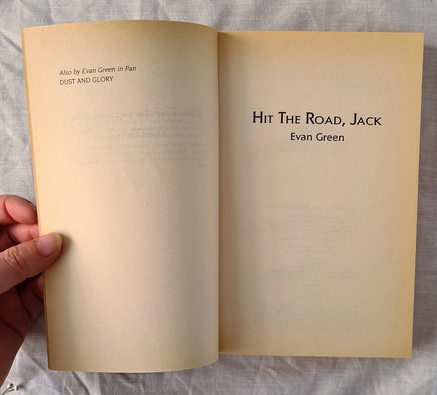 Hit the Road, Jack by Evan Green